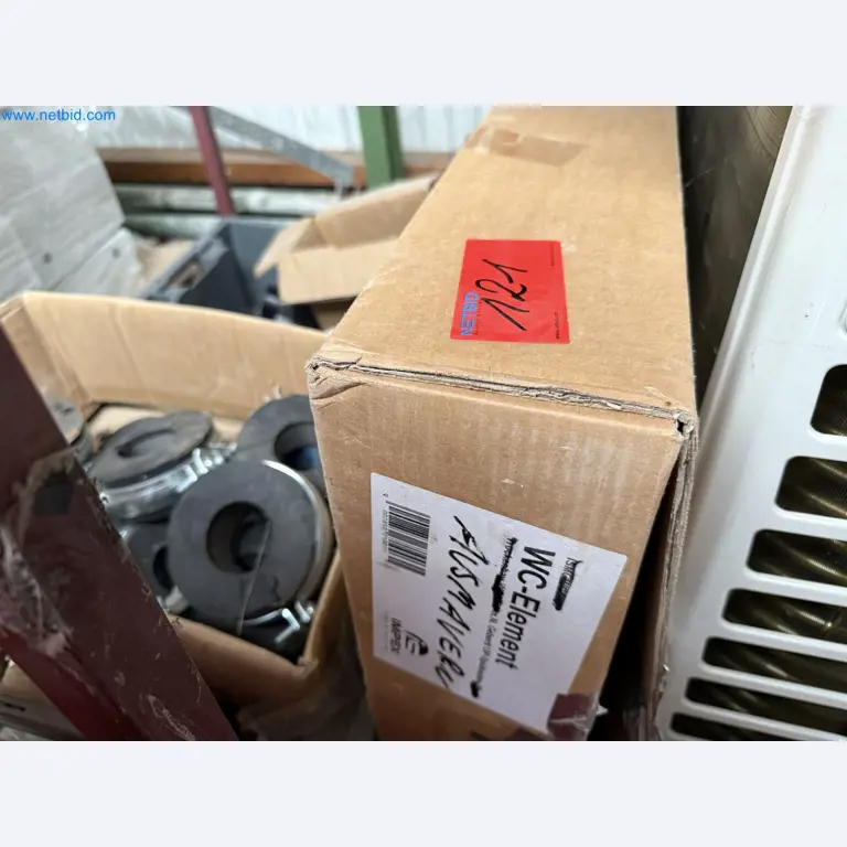 Vehicles and material stocks of a plant construction company-8