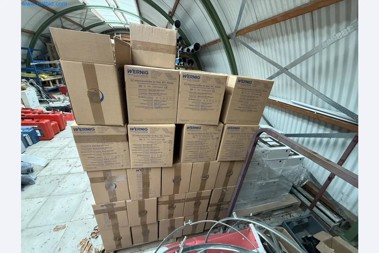 Vehicles and material stocks of a plant construction company-11