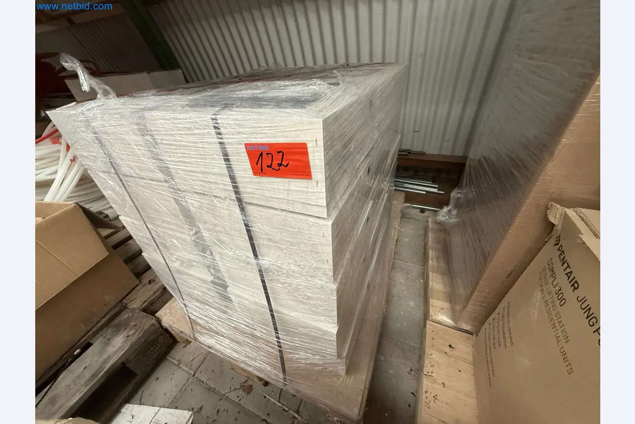 Vehicles and material stocks of a plant construction company-14