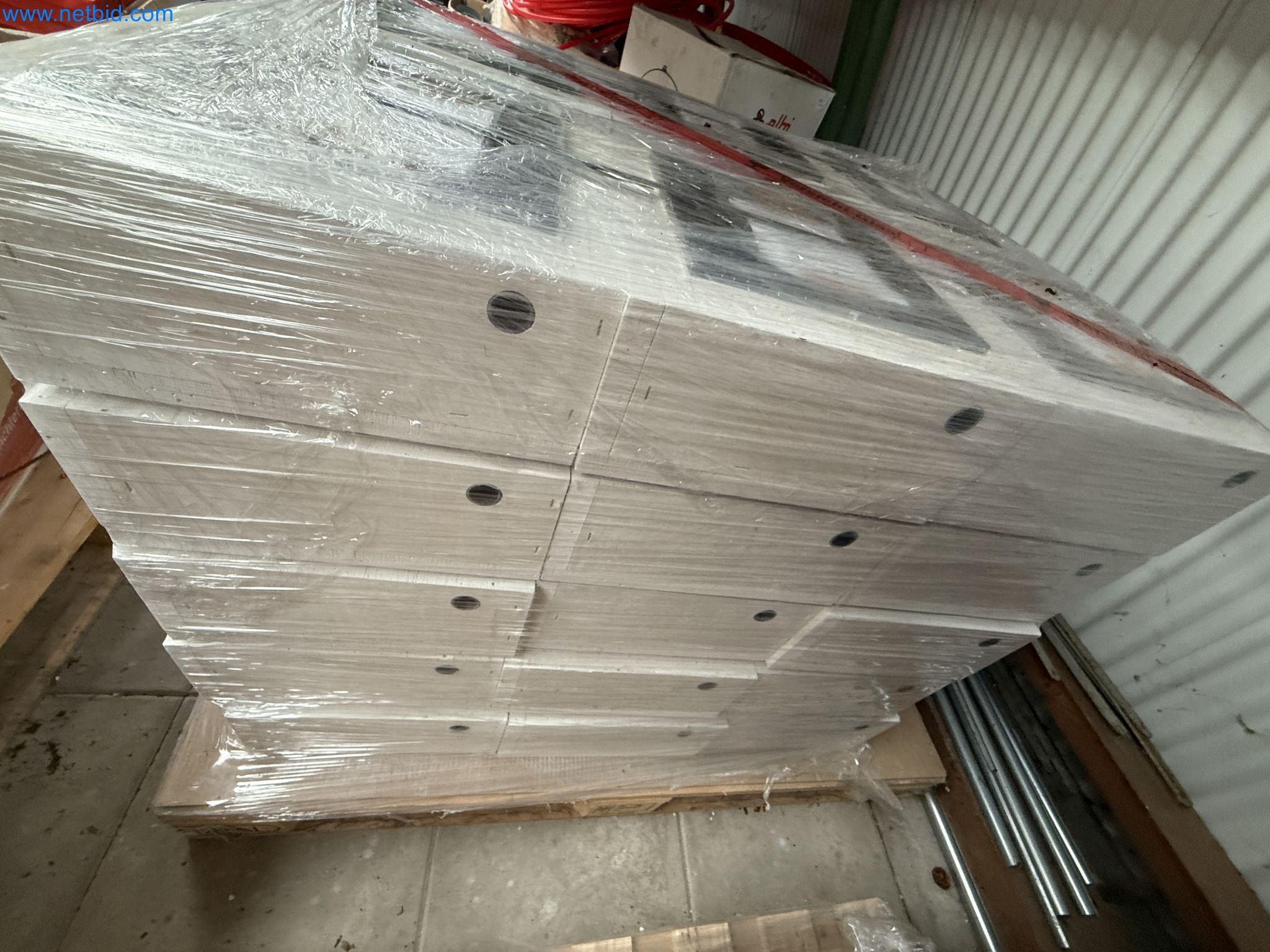 Vehicles and material stocks of a plant construction company-15