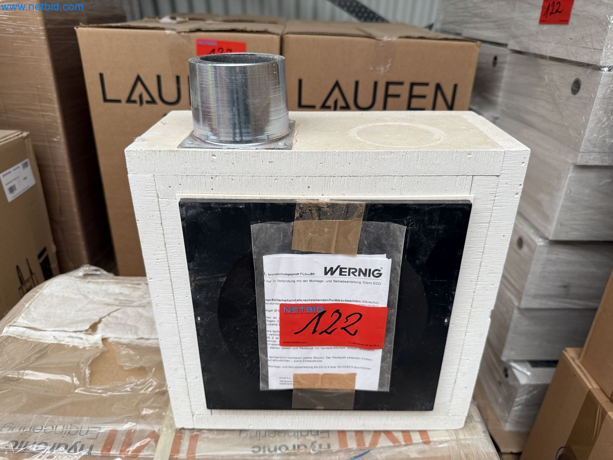 Vehicles and material stocks of a plant construction company-21