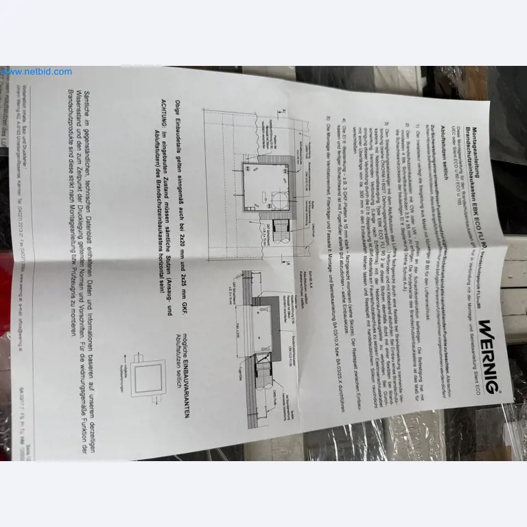 Vehicles and material stocks of a plant construction company-22