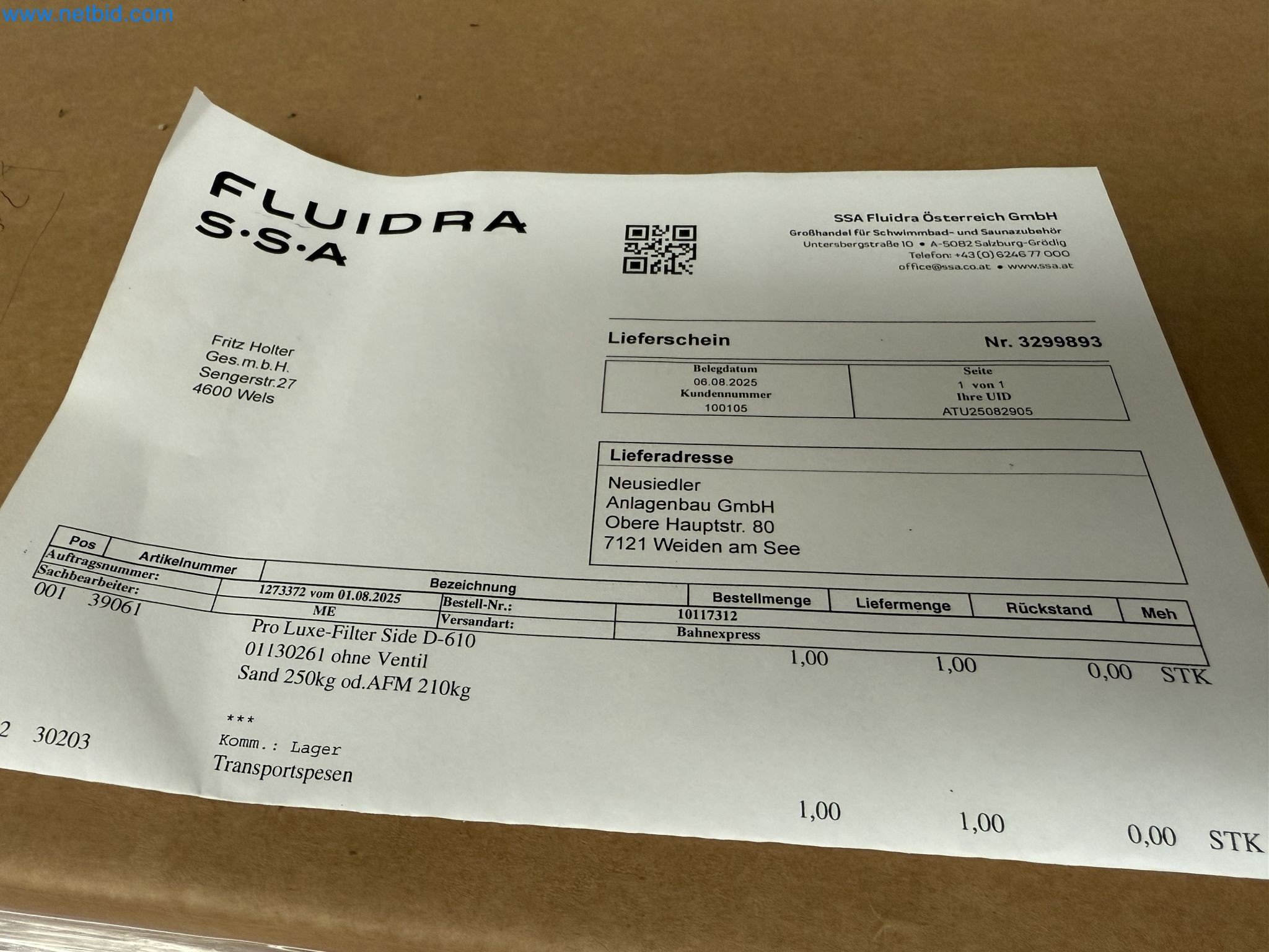 Vehicles and material stocks of a plant construction company-6