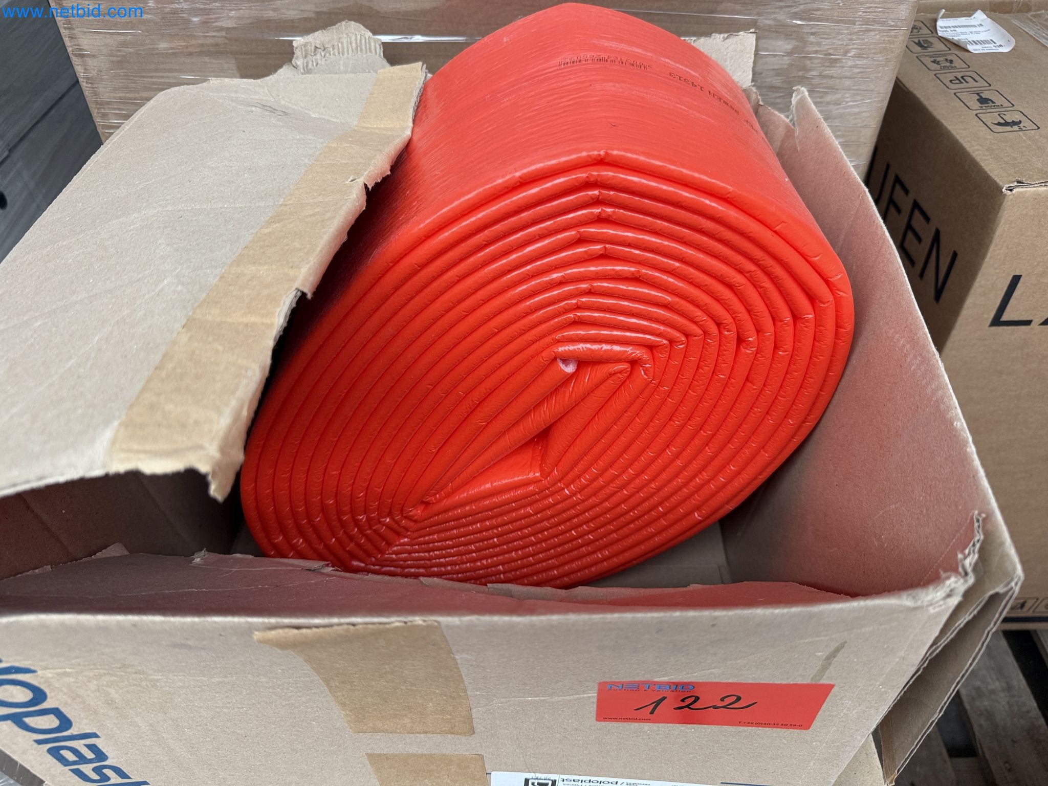 Vehicles and material stocks of a plant construction company-9