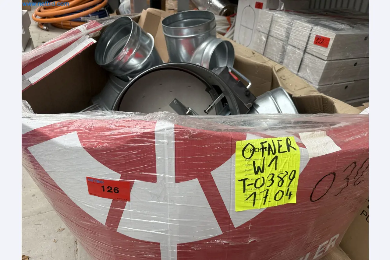 Vehicles and material stocks of a plant construction company-12