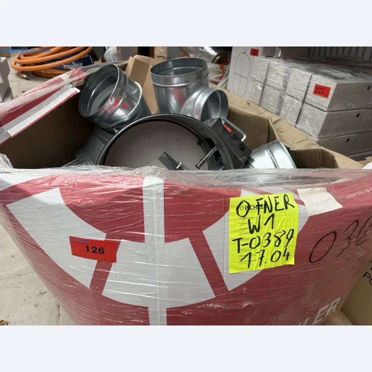 Vehicles and material stocks of a plant construction company-12