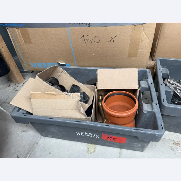 Vehicles and material stocks of a plant construction company-14