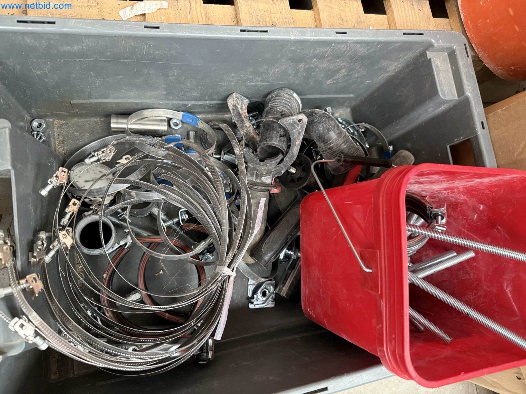 Vehicles and material stocks of a plant construction company-15