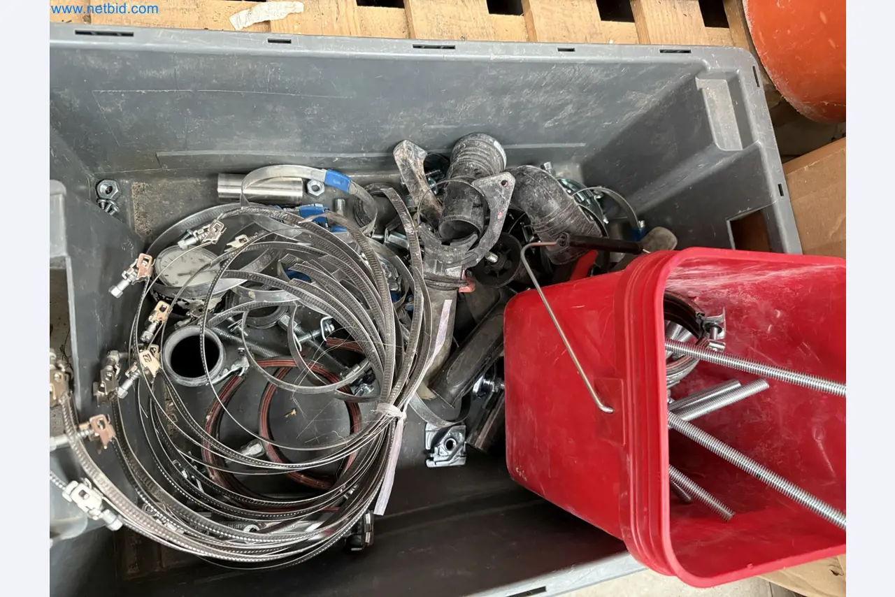 Vehicles and material stocks of a plant construction company-15