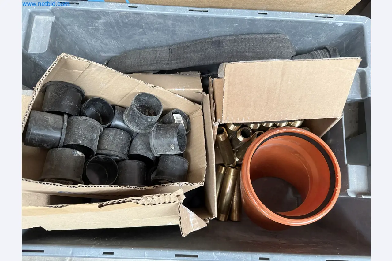 Vehicles and material stocks of a plant construction company-16