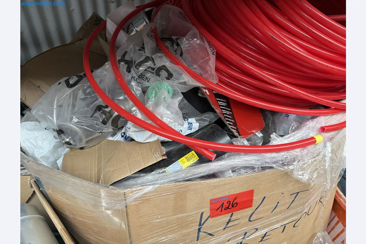 Vehicles and material stocks of a plant construction company-18