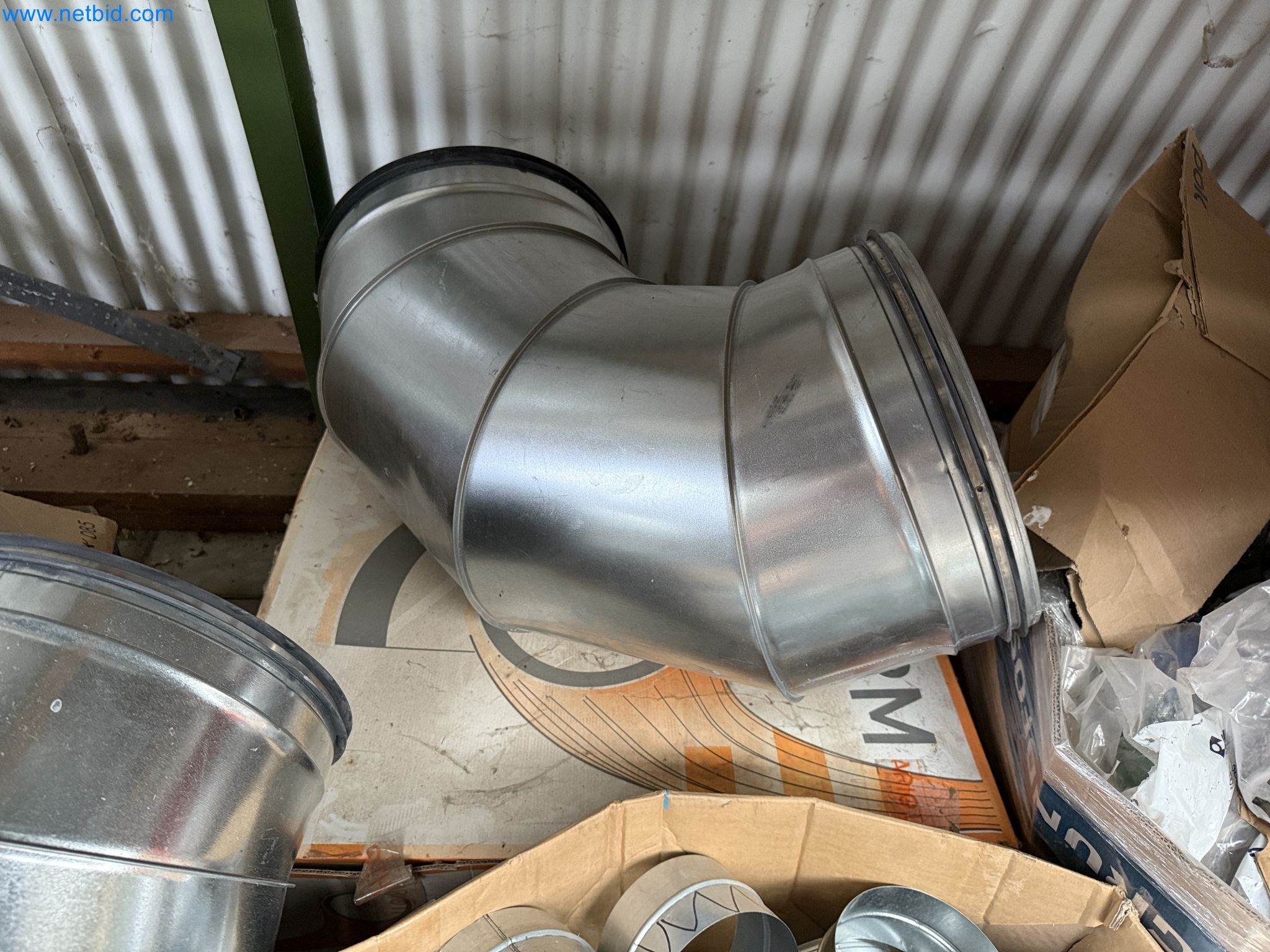 Vehicles and material stocks of a plant construction company-20