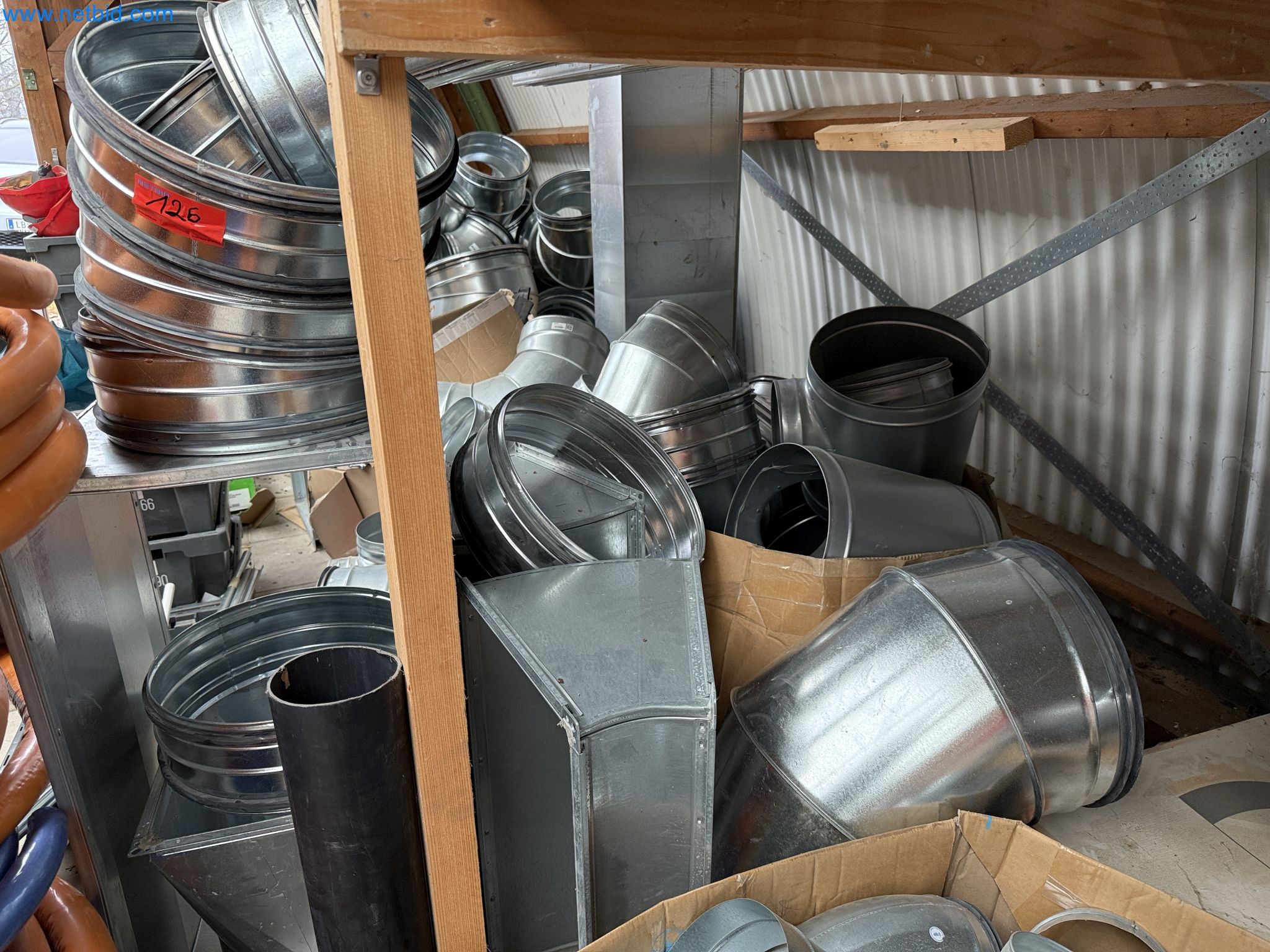 Vehicles and material stocks of a plant construction company-21