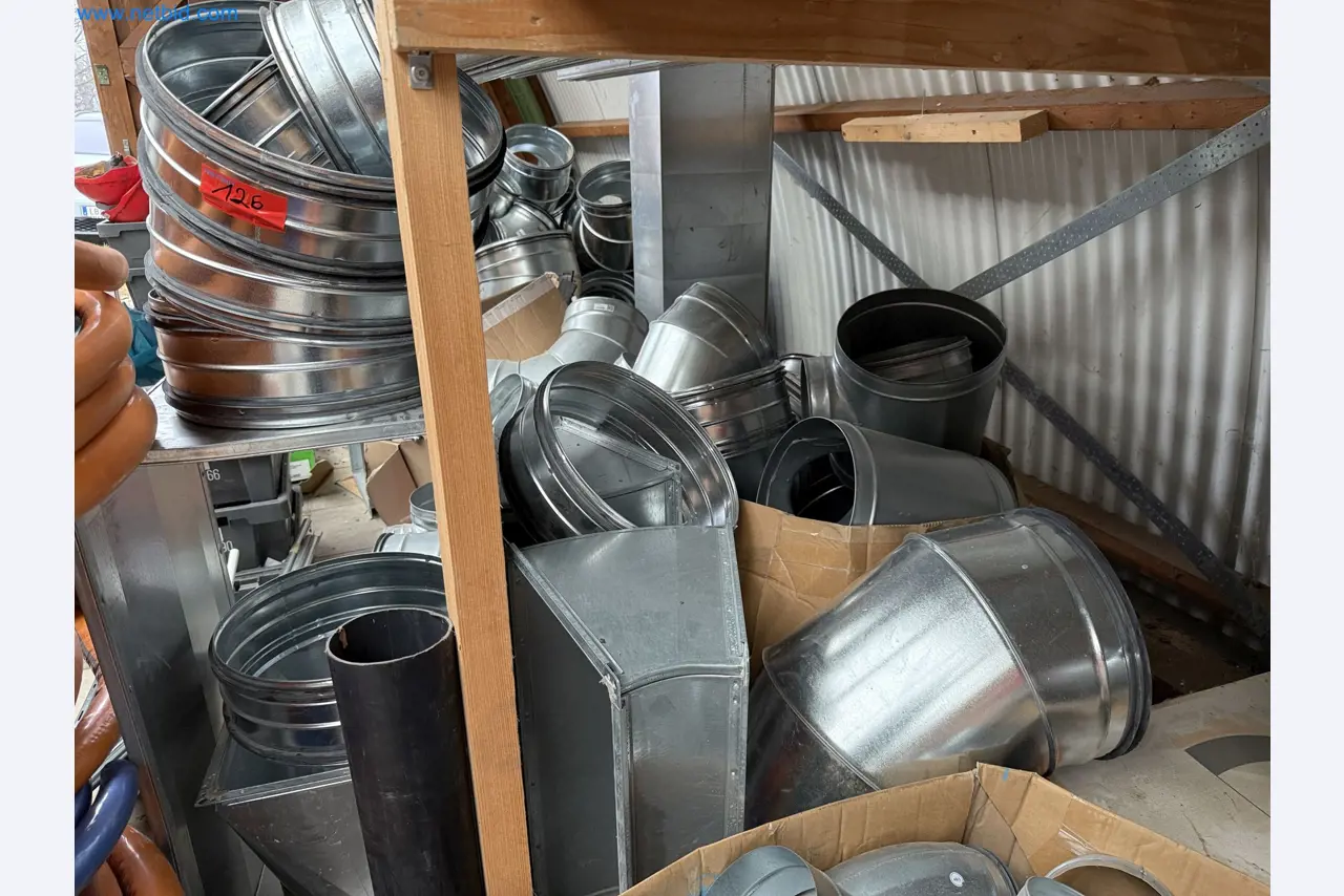 Vehicles and material stocks of a plant construction company-21