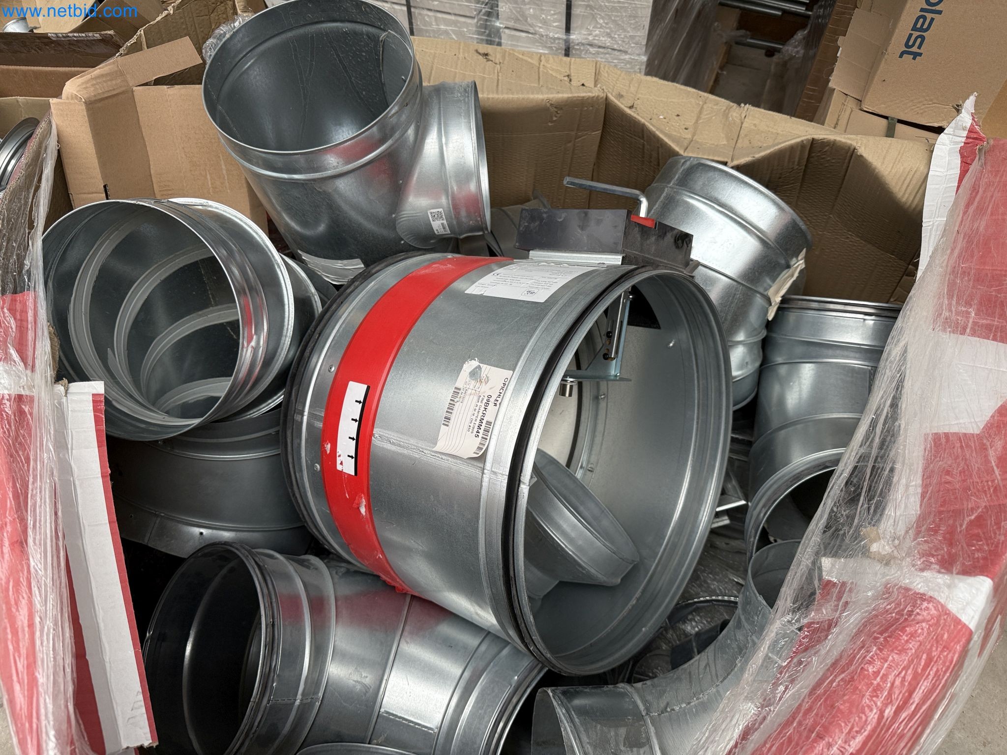 Vehicles and material stocks of a plant construction company-22