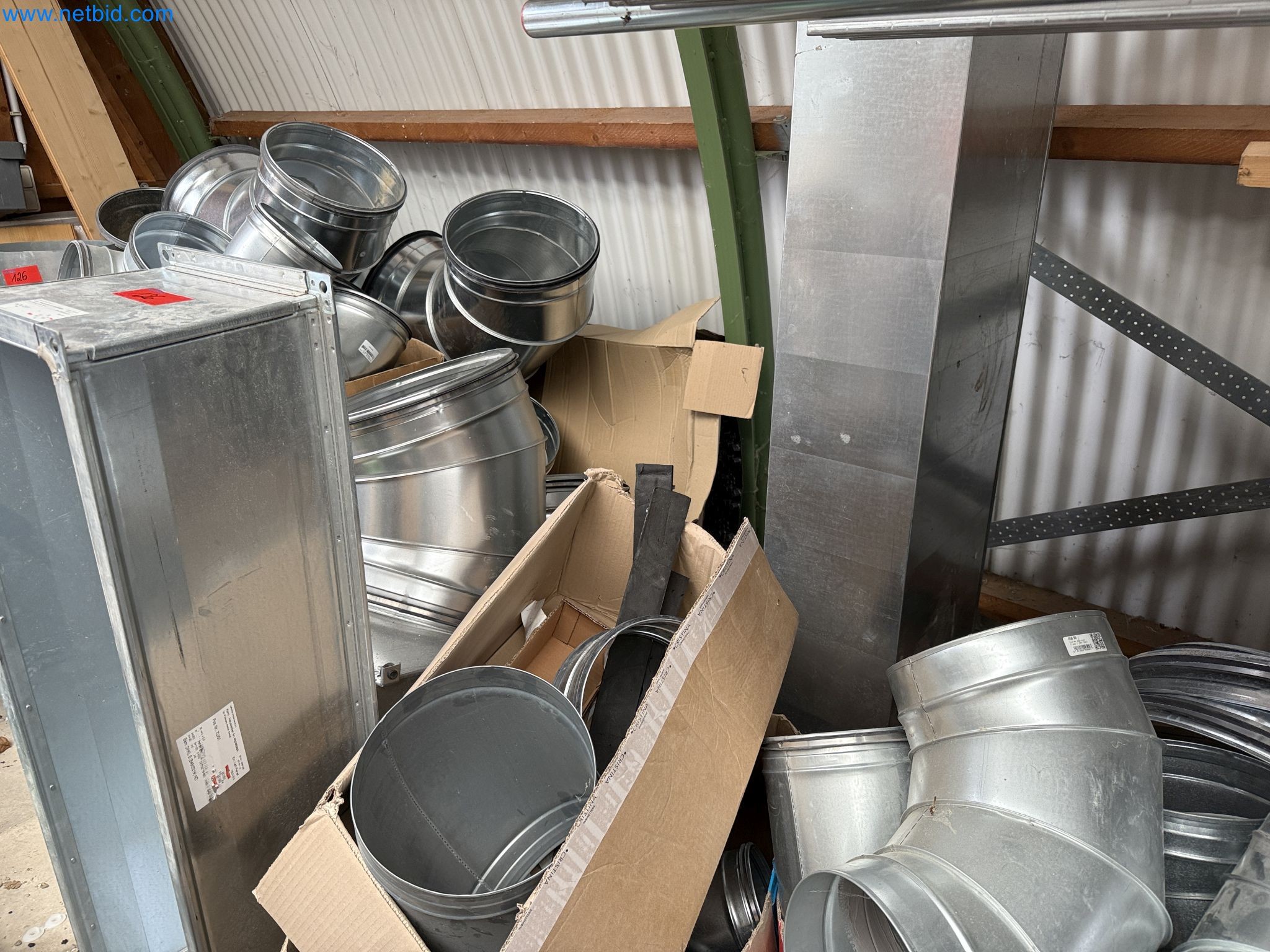 Vehicles and material stocks of a plant construction company-27