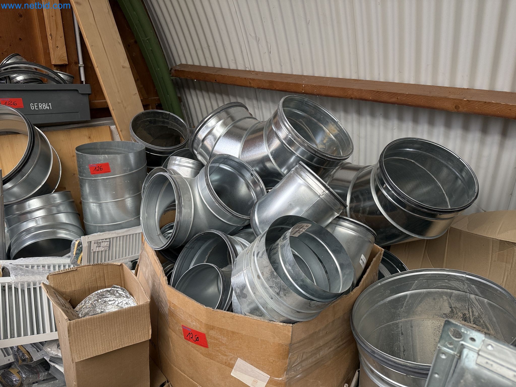 Vehicles and material stocks of a plant construction company-28