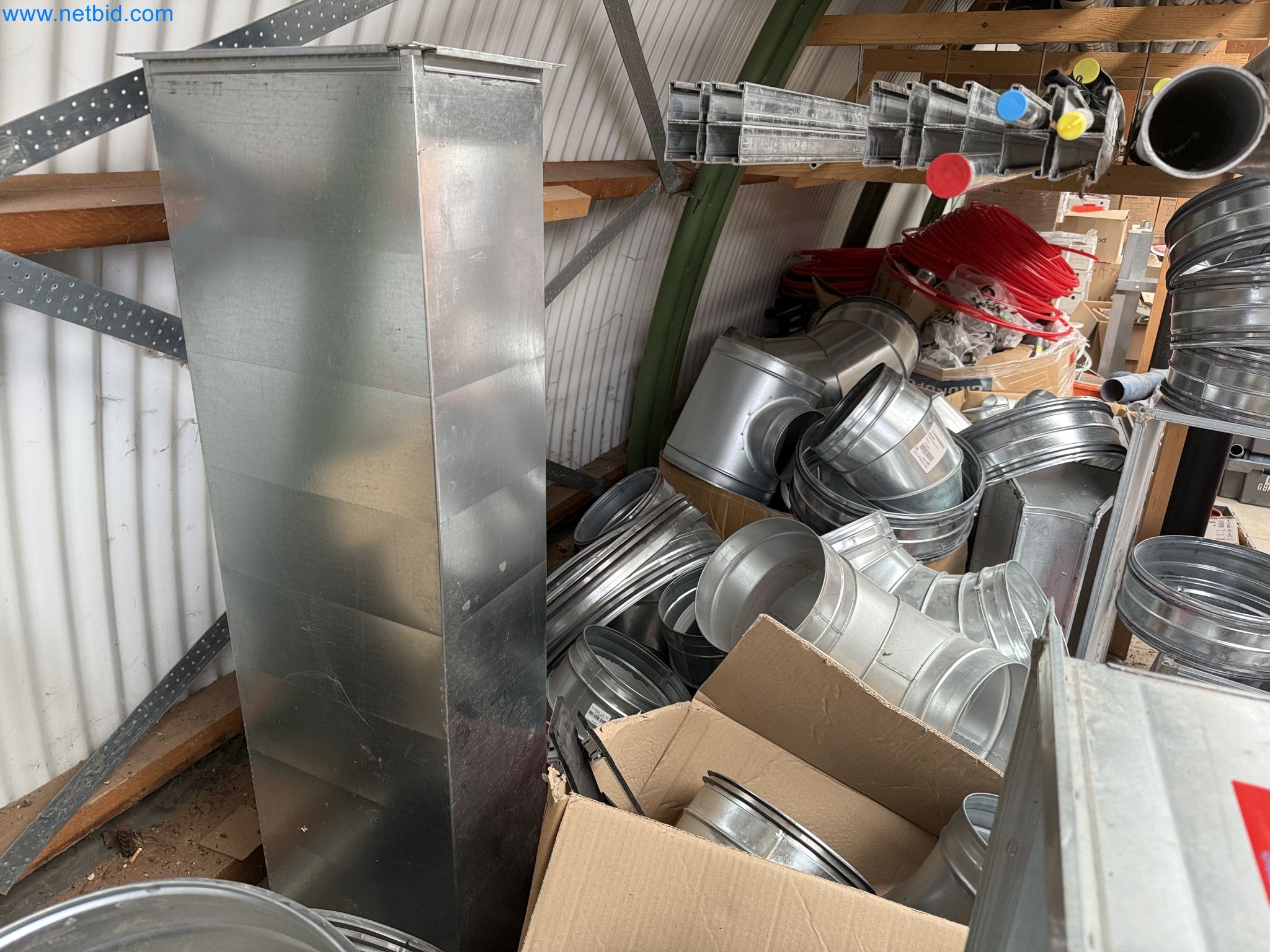 Vehicles and material stocks of a plant construction company-30