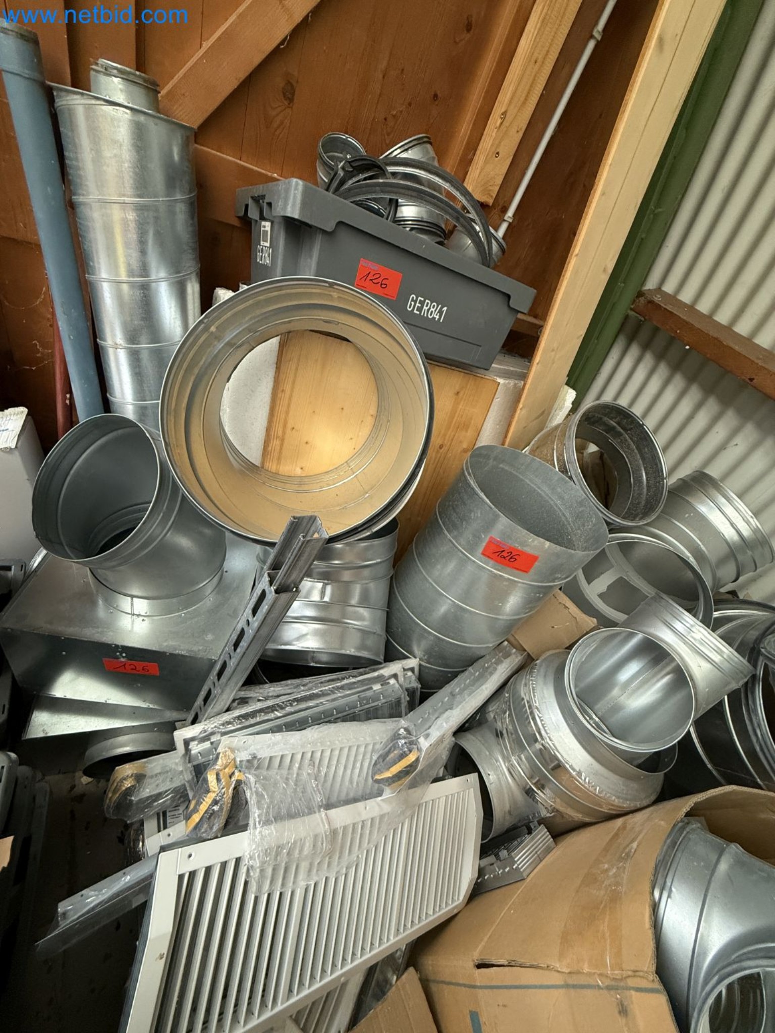 Vehicles and material stocks of a plant construction company-31