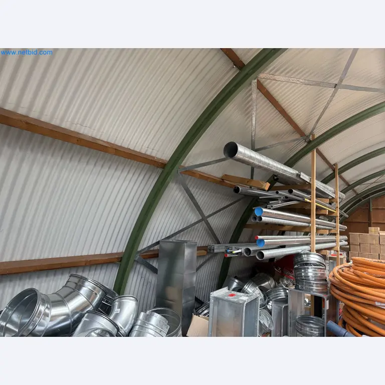 Vehicles and material stocks of a plant construction company-35