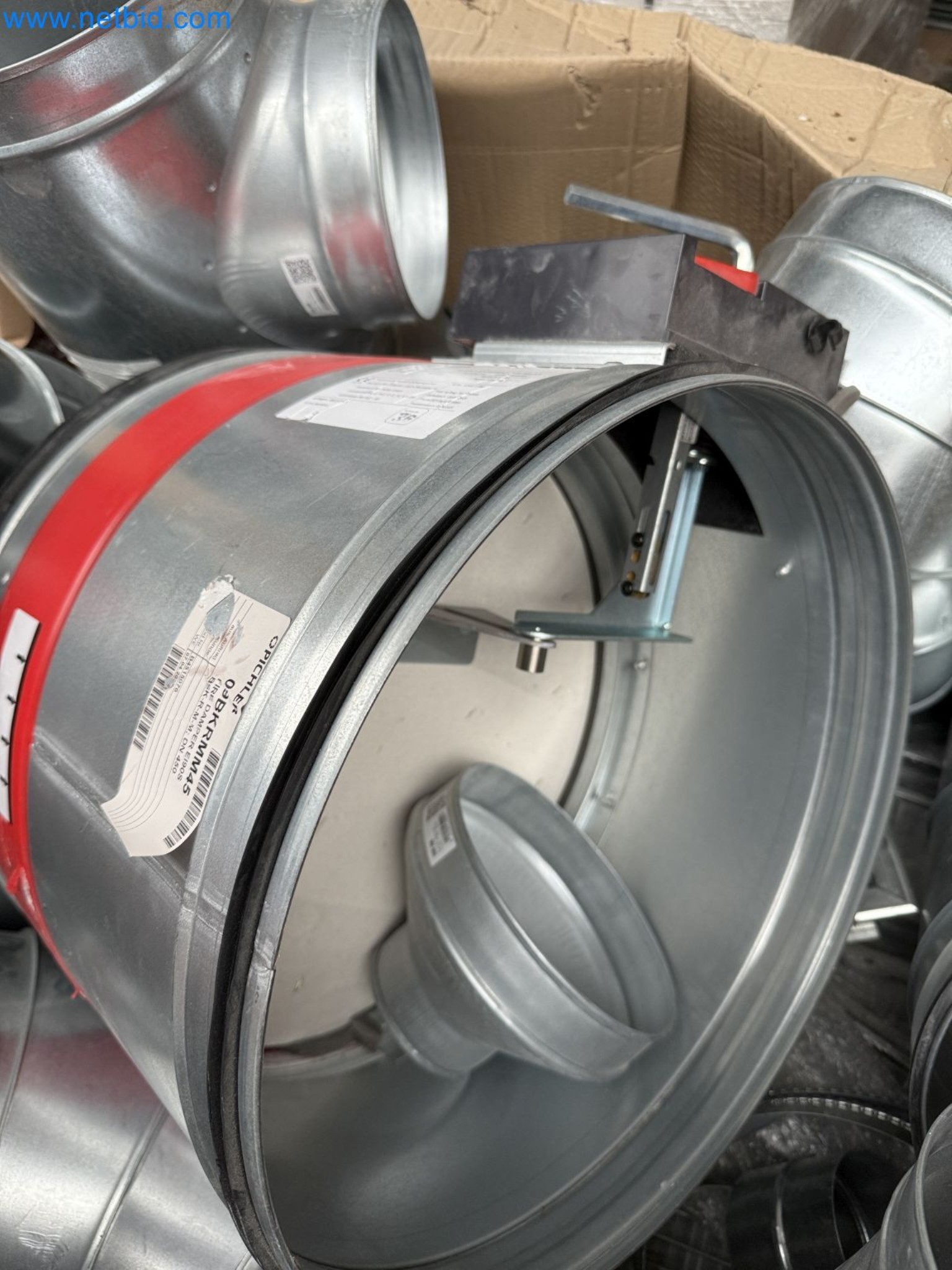 Vehicles and material stocks of a plant construction company-37