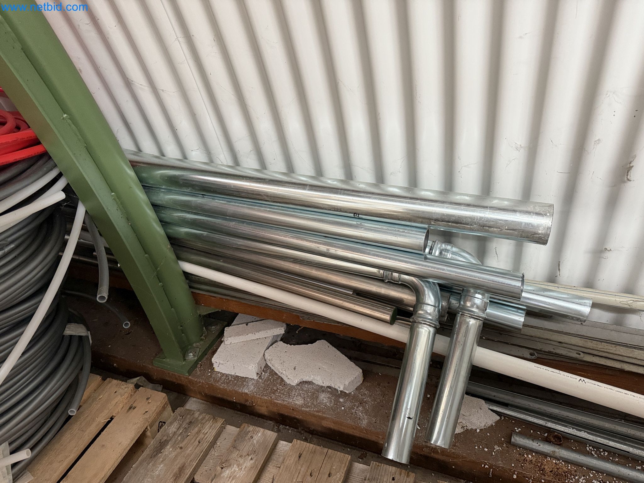 Vehicles and material stocks of a plant construction company-6