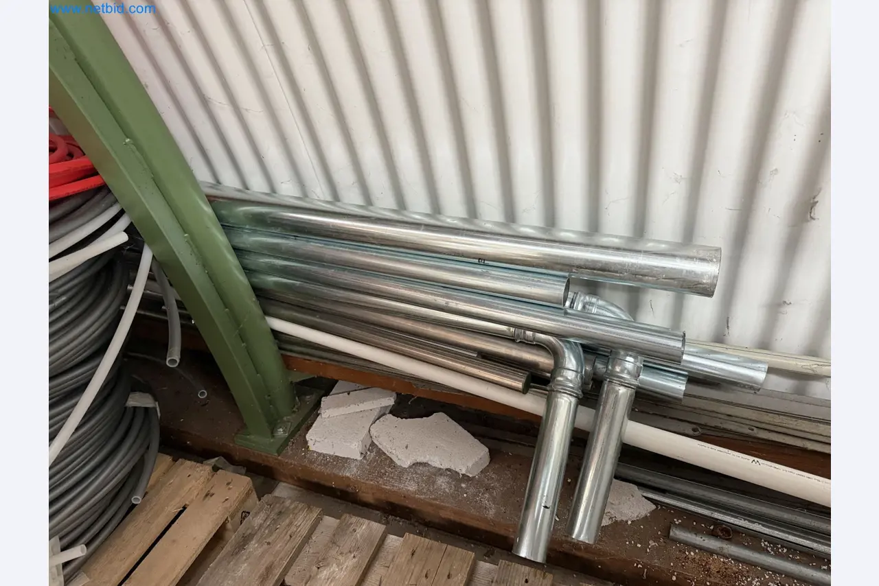 Vehicles and material stocks of a plant construction company-6