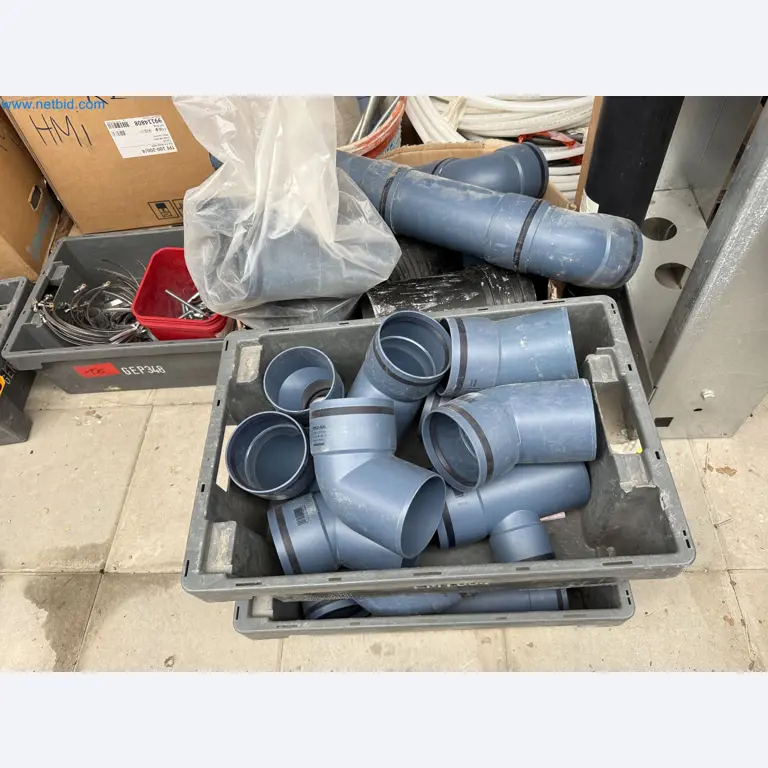 Vehicles and material stocks of a plant construction company-9