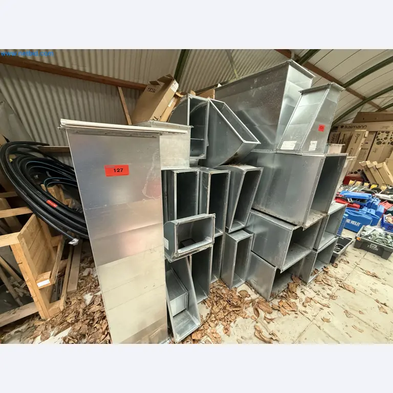 Vehicles and material stocks of a plant construction company-1