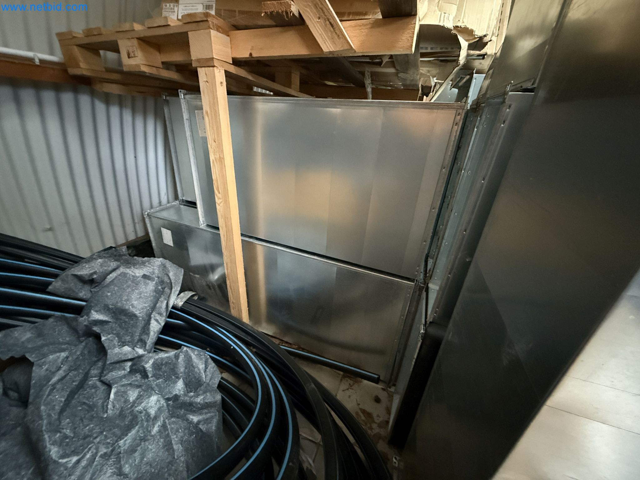 Vehicles and material stocks of a plant construction company-4