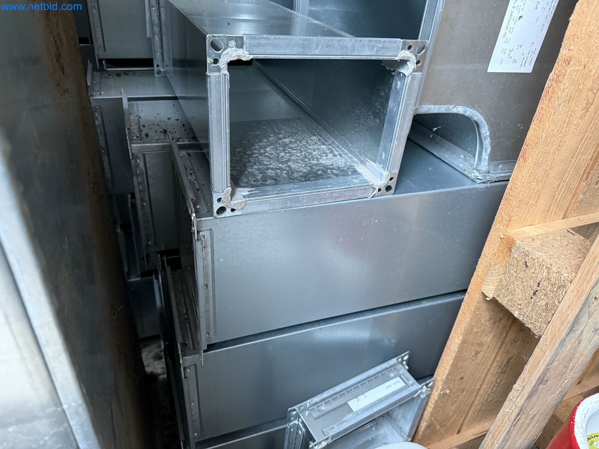 Vehicles and material stocks of a plant construction company-8