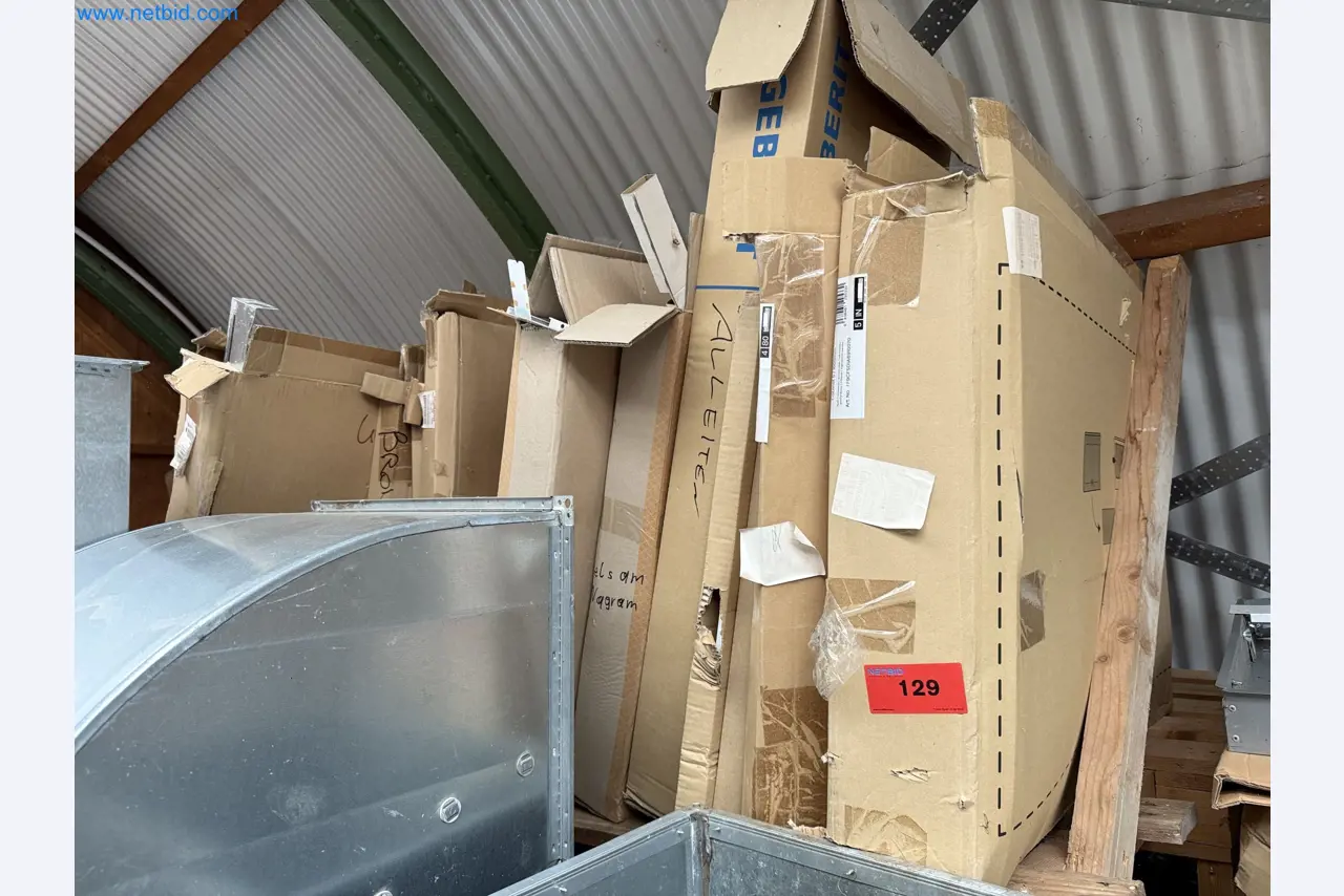 Vehicles and material stocks of a plant construction company-10