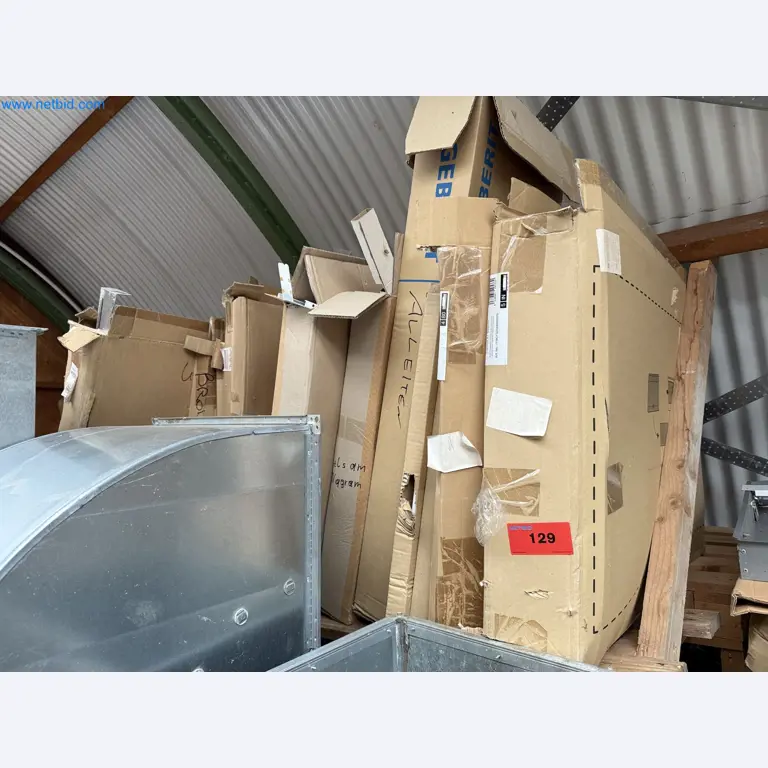 Vehicles and material stocks of a plant construction company-10