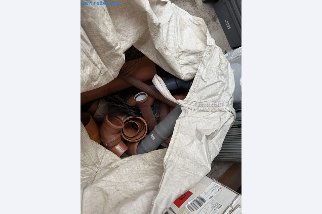 Vehicles and material stocks of a plant construction company-11