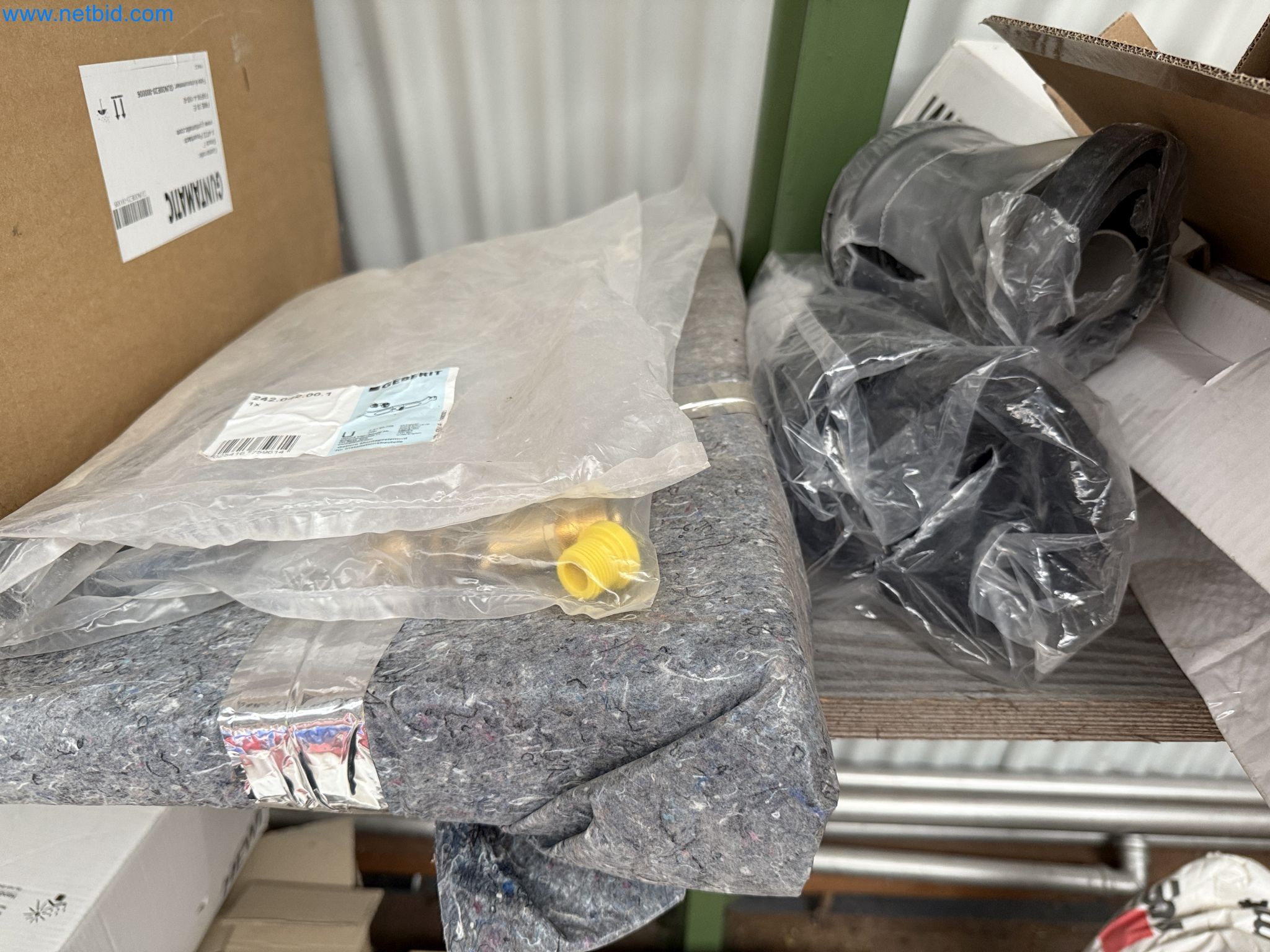 Vehicles and material stocks of a plant construction company-15