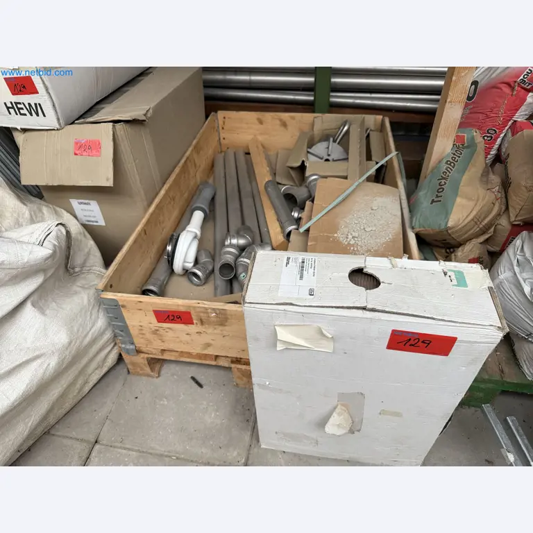 Vehicles and material stocks of a plant construction company-18