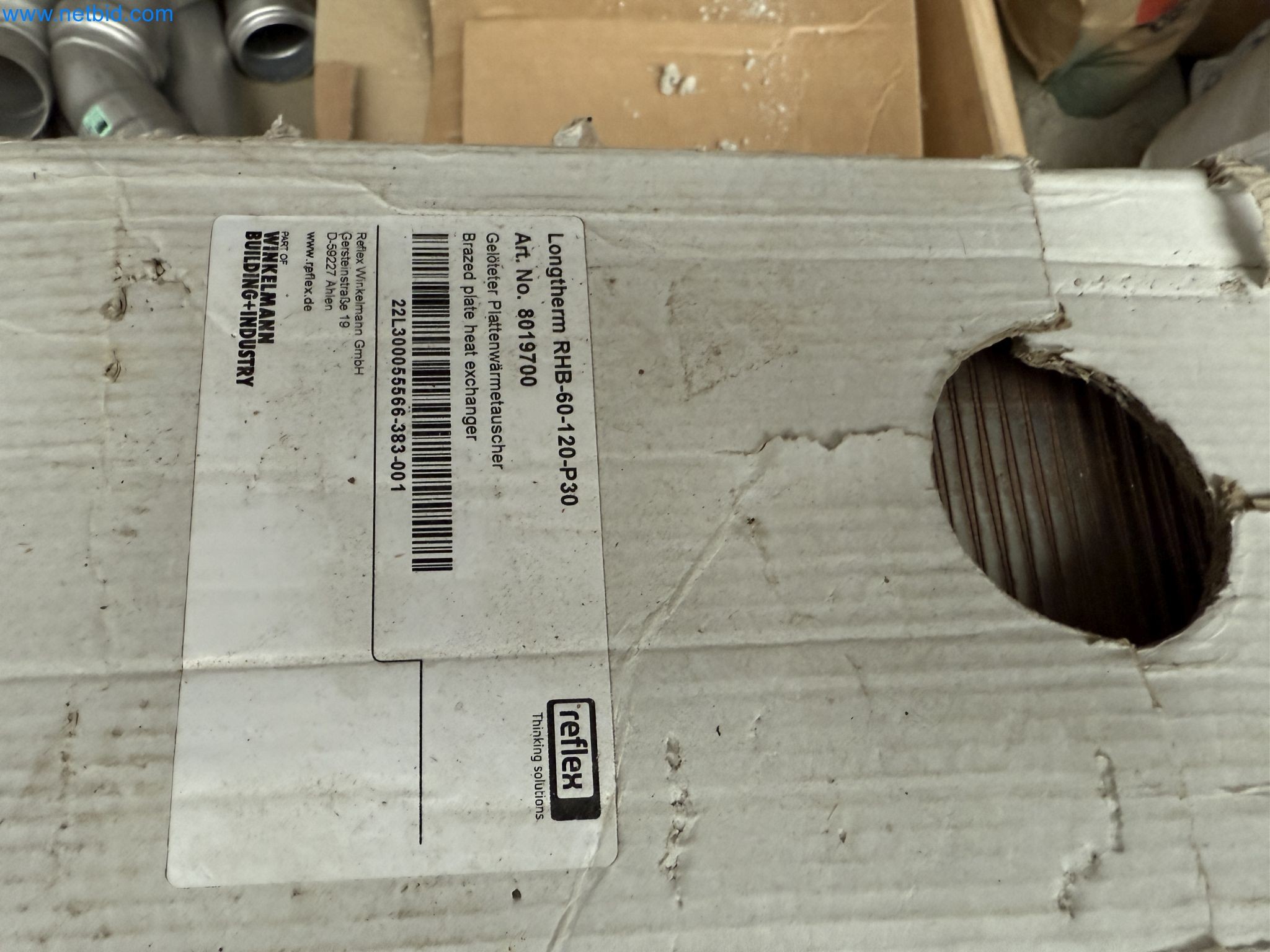 Vehicles and material stocks of a plant construction company-19