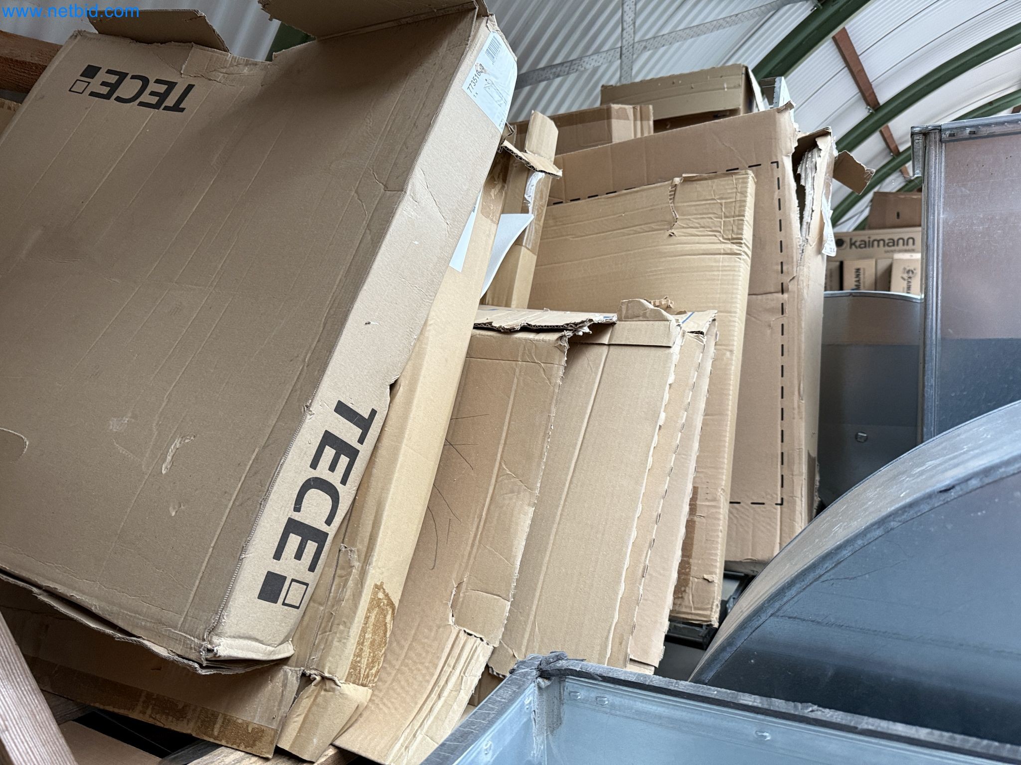 Vehicles and material stocks of a plant construction company-20