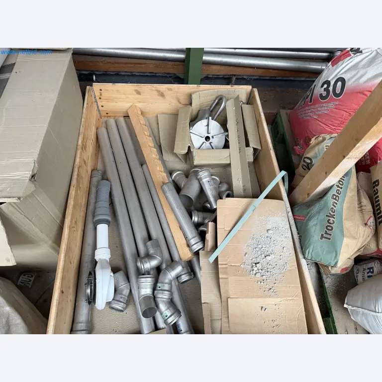 Vehicles and material stocks of a plant construction company-21