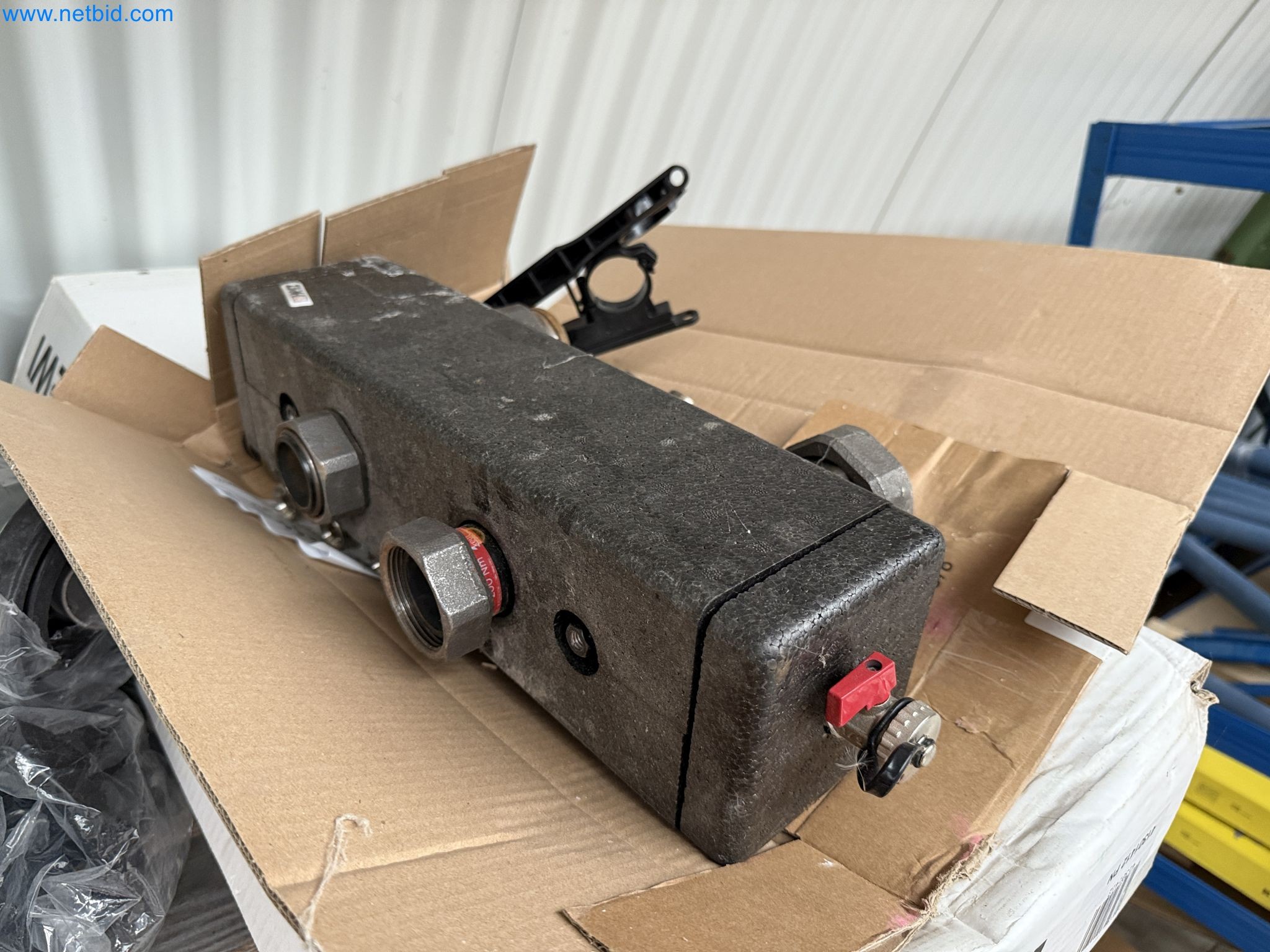 Vehicles and material stocks of a plant construction company-23