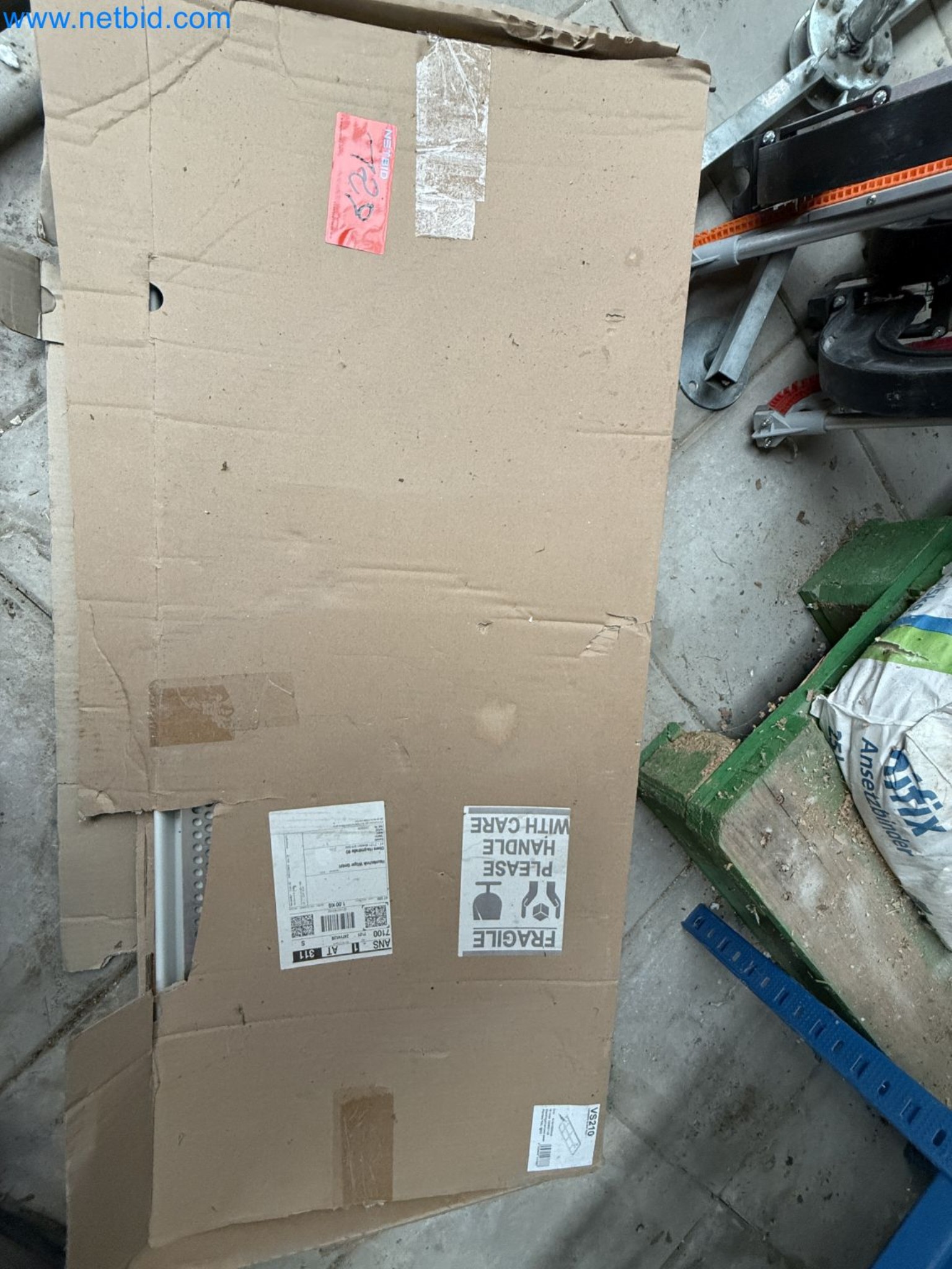 Vehicles and material stocks of a plant construction company-25