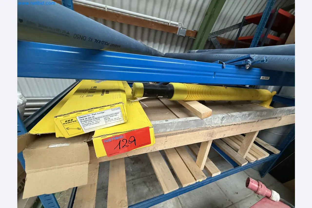 Vehicles and material stocks of a plant construction company-28