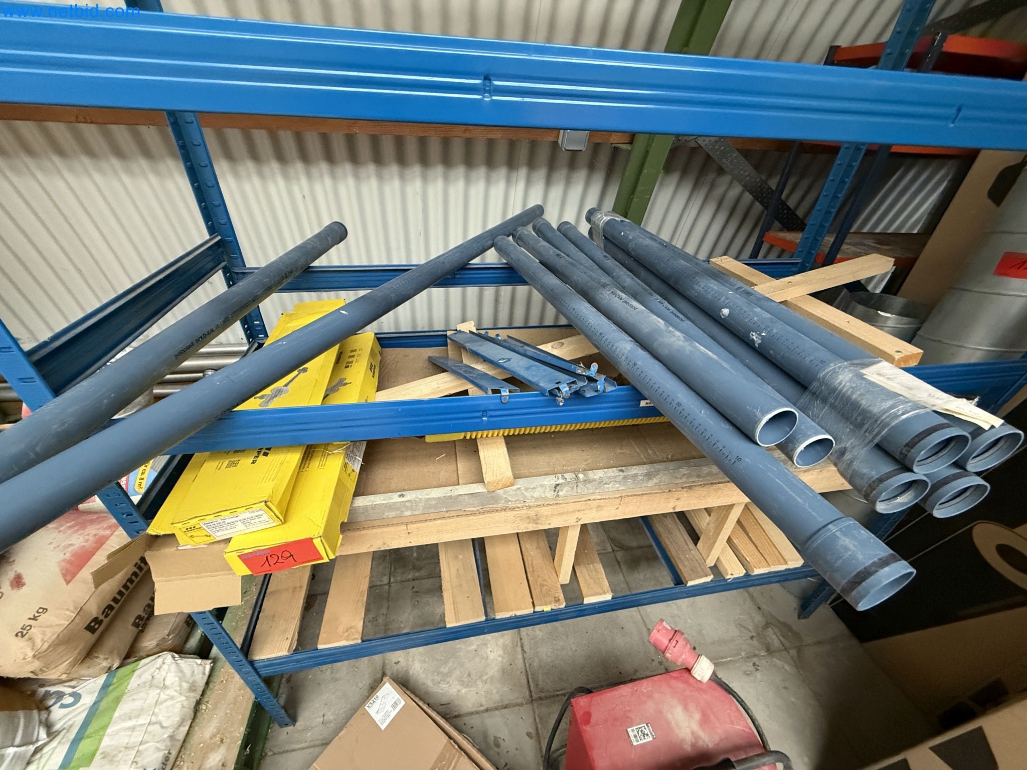 Vehicles and material stocks of a plant construction company-30