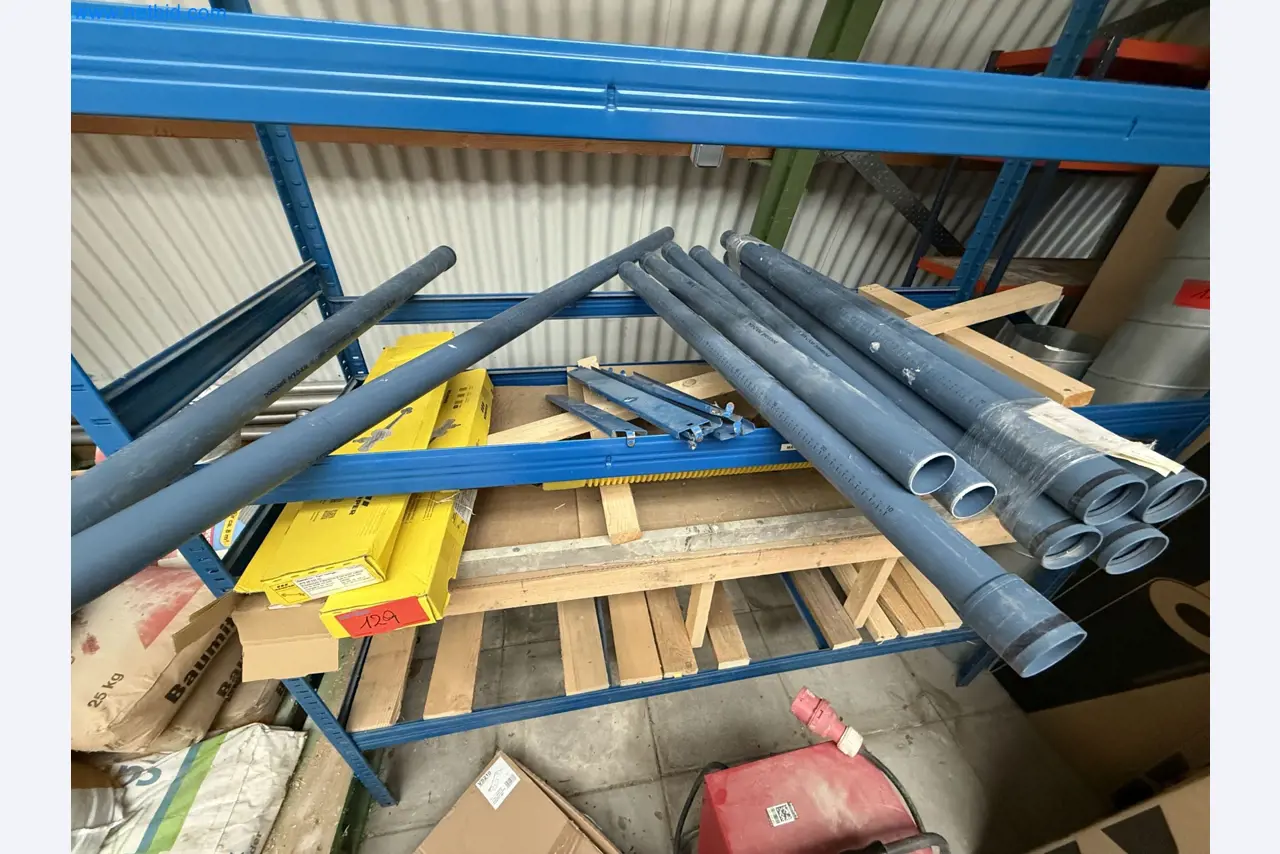 Vehicles and material stocks of a plant construction company-30