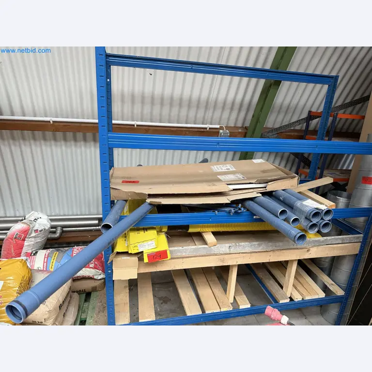 Vehicles and material stocks of a plant construction company-34