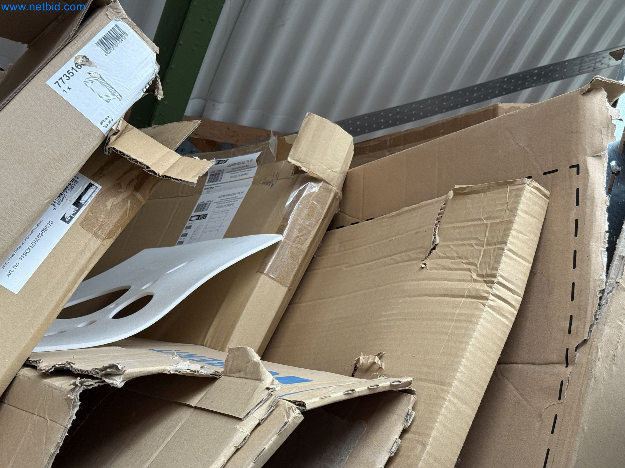 Vehicles and material stocks of a plant construction company-35