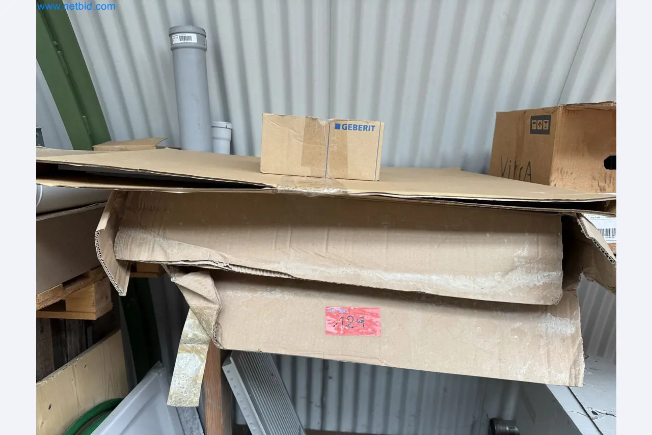 Vehicles and material stocks of a plant construction company-5