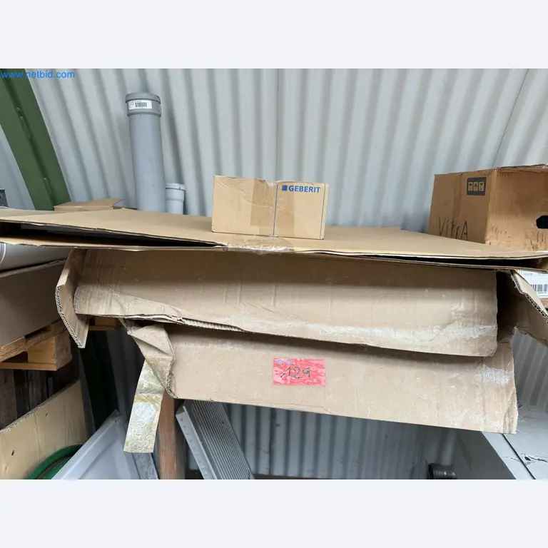 Vehicles and material stocks of a plant construction company-5