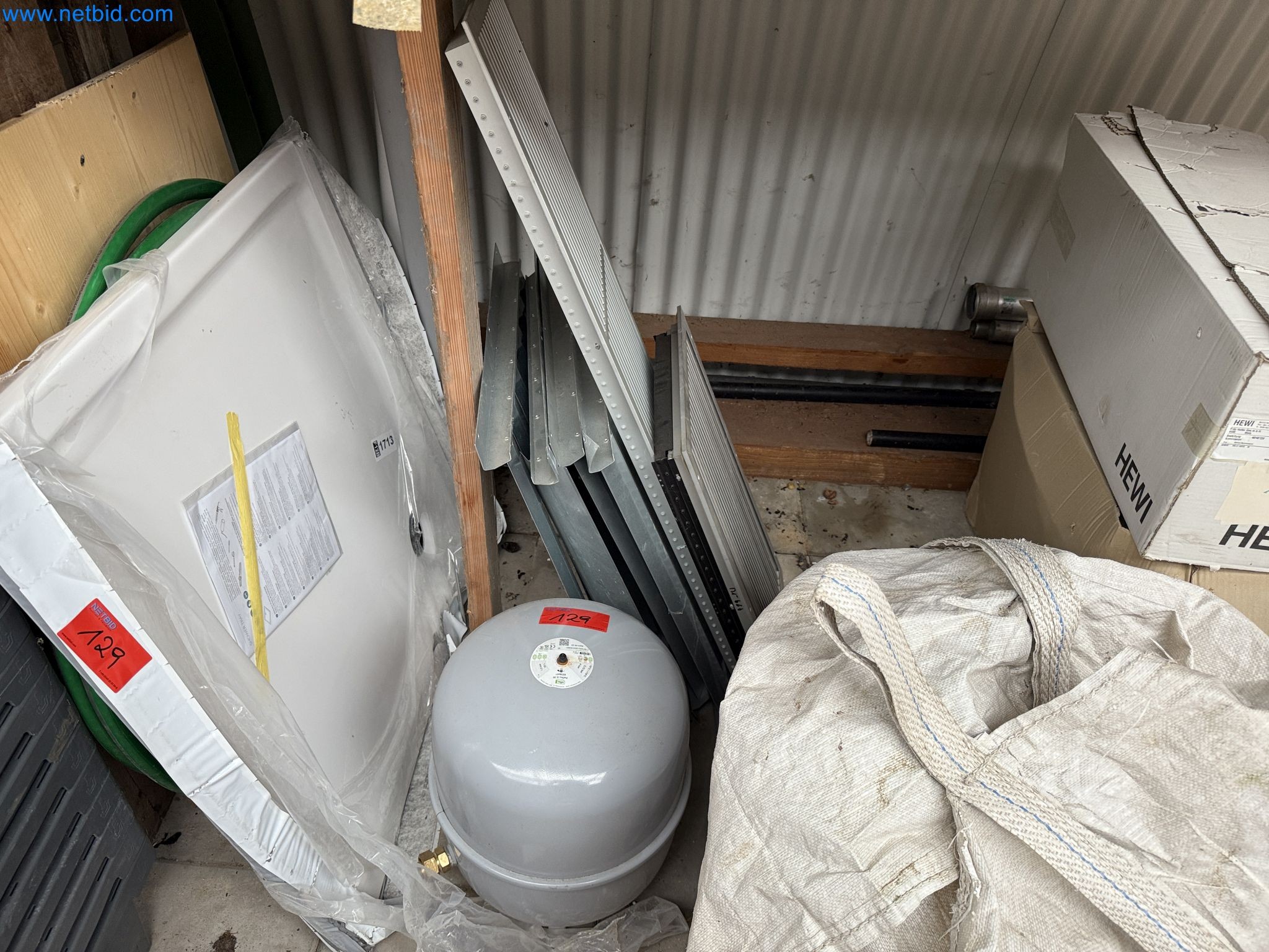 Vehicles and material stocks of a plant construction company-6