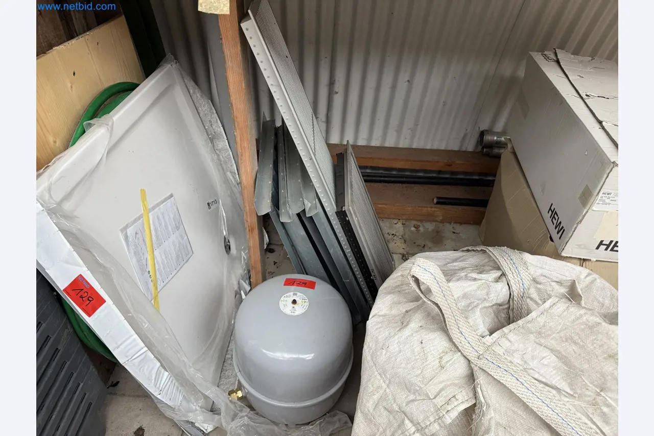 Vehicles and material stocks of a plant construction company-6